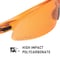 Ultrx Keen Safety Glasses, Amber 4141 - alternate 5